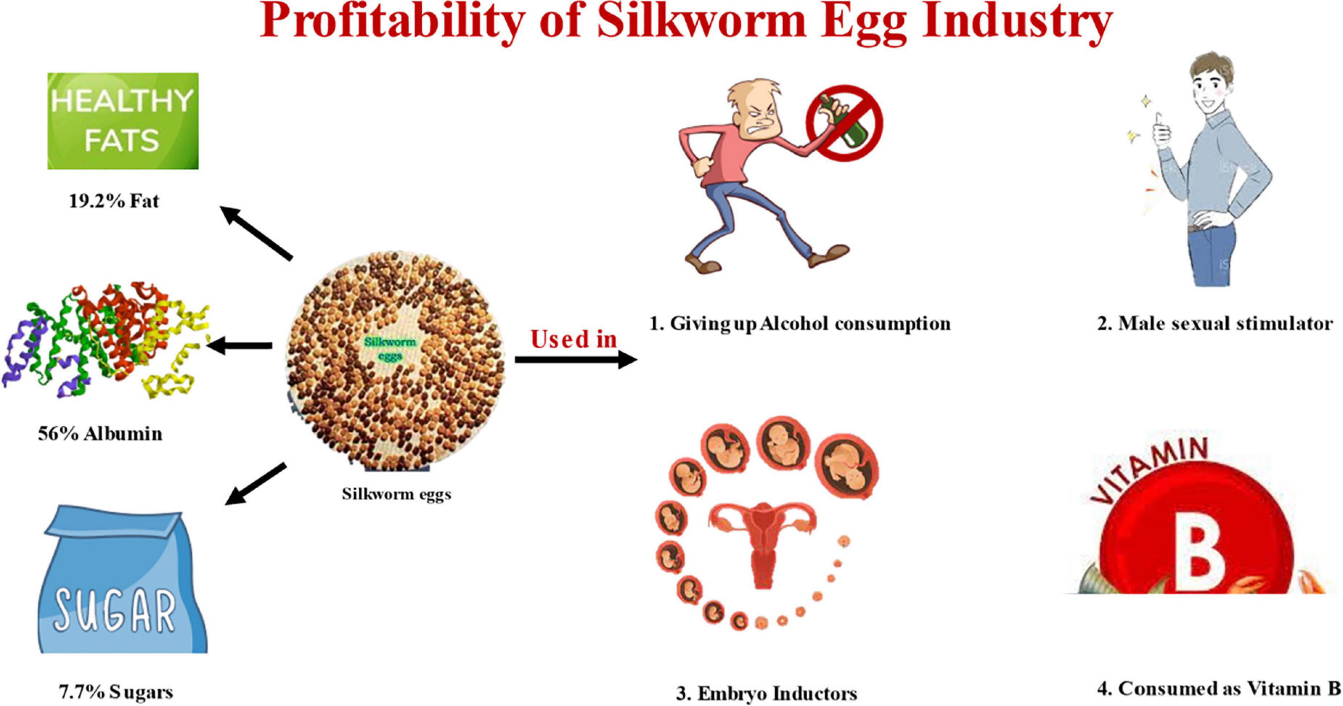 Nutritional aspects and dietary benefits of “Silkworms”: Current scenario and future outlook